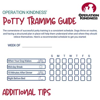 Potty Training Printable