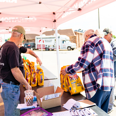 free food distribution